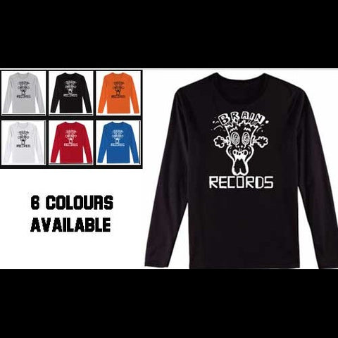 BRAIN RECORDS LONG SLEEVE TEE