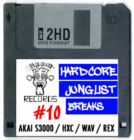 Hardcore Junglist Breaks Collection ( 10 Disks )