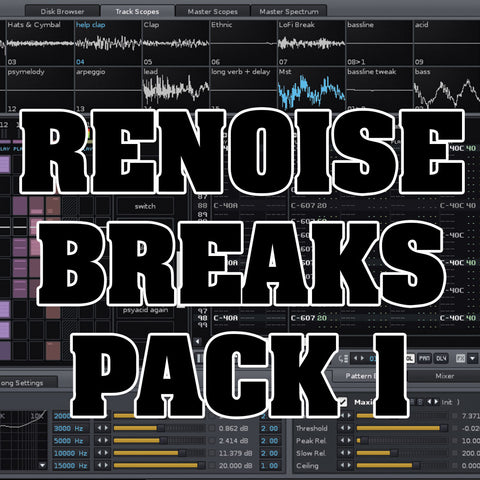 Renoise Break Pack Over 200 Breaks For Renoise