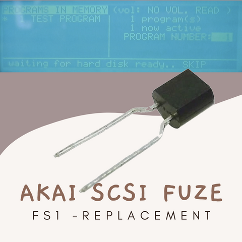 AKAI SCSI Fuse Replacement