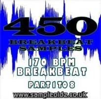 450 BREAKBEATS!!! 170BPM 1-8