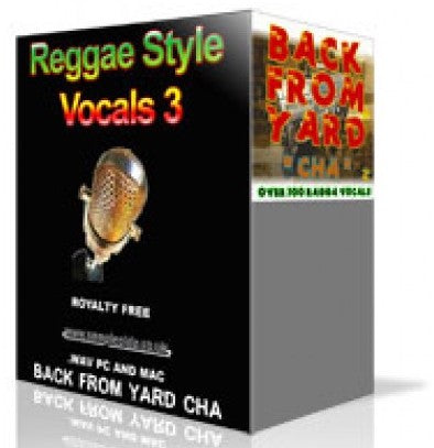 RAGGA JUNGLE VOCALS 3 -REGGAE STYLE SINGING VOCALS