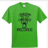 BRAIN RECORDS OFFICIAL T SHIRT ( 12 COLOURS )