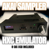 HXC EMULATOR PRE CONFIGURED FOR ANY AKAI SAMPLER