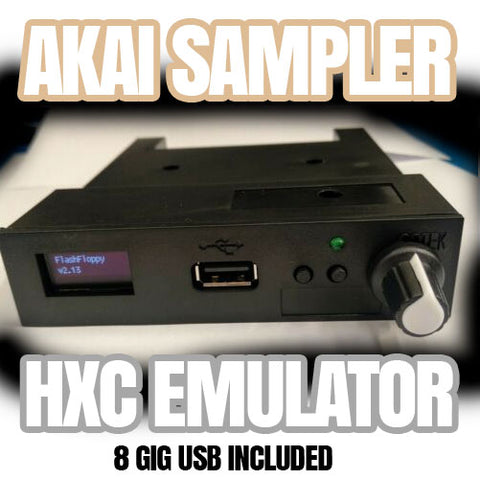 HXC EMULATOR PRE CONFIGURED FOR ANY AKAI SAMPLER