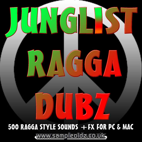 JUNGLIST RAGGA DUBZ 500 SOUNDS +FX @RARE@