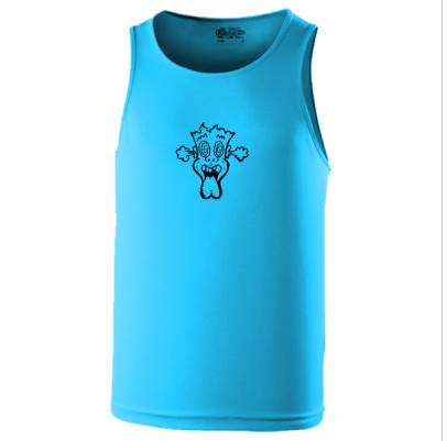 Brain Sports Vest ( Embroidered Logo ) Limited edition