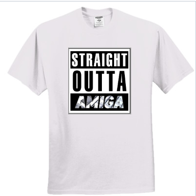 Straight outa Amiga T shirt