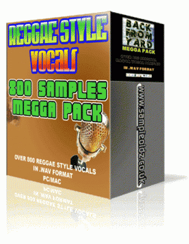 800 RAGGA VOCAL MEGGA PACK - BACK FROM YARD MEGGA PACK