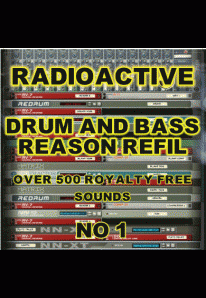 RADIOACTIVE DRUM AND BASS REASON REFILL