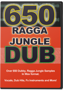 650 DUB RAGGA JUNGLE STYLE SAMPLES - PRODUCER PACK
