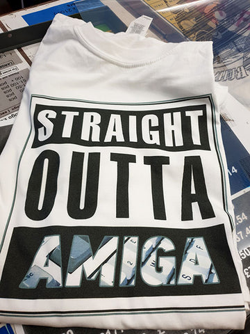 Straight outa Amiga T shirt